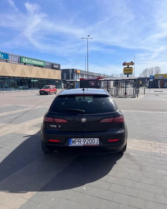 Alfa Romeo 159 cena 28499 przebieg: 256700, rok produkcji 2011 z Warszawa małe 301